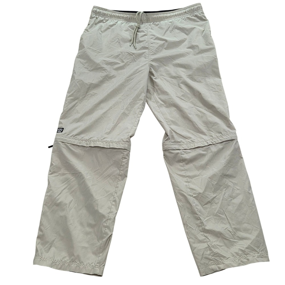 VTG Wilson Convertible Pants‎ Mens Medium Nylon Outdoor Hiking Zip Off Shorts